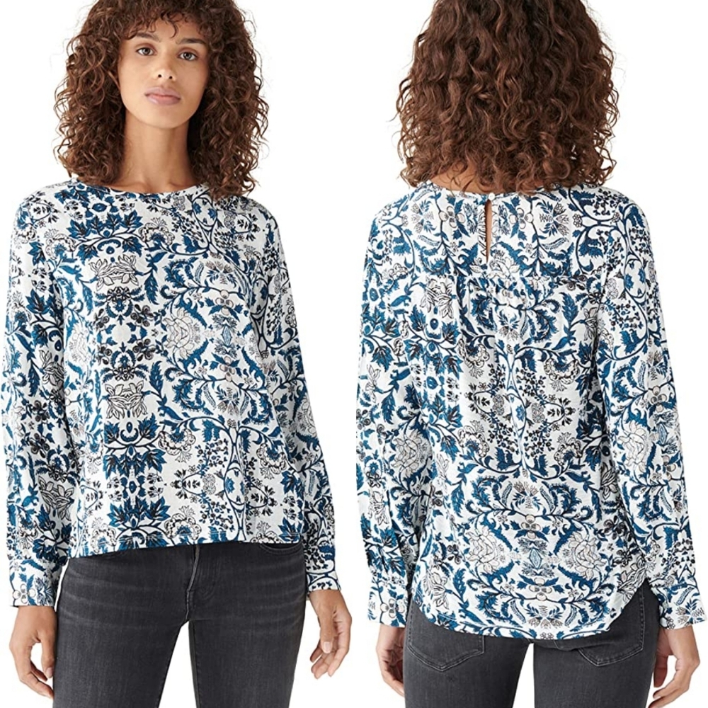 Lucky Brand Long Sleeve Top Size Small